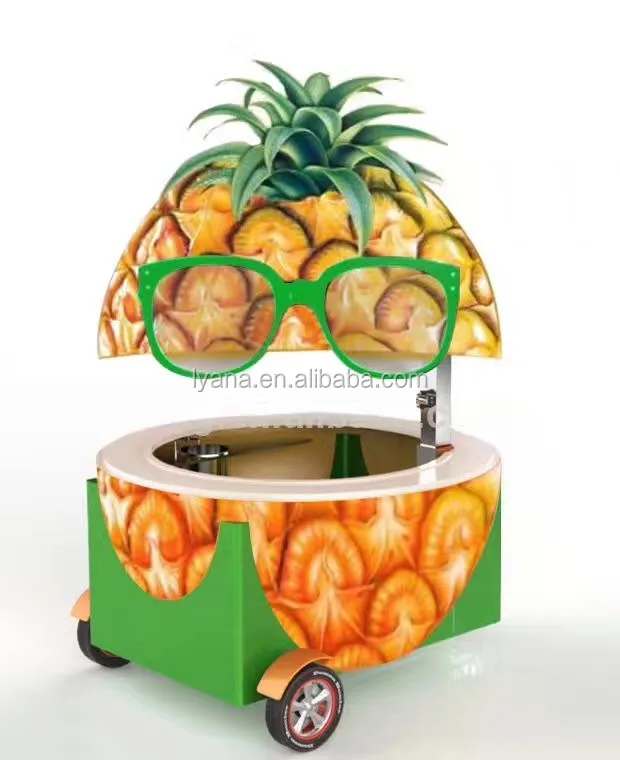 New Design Pineapples Juice Kiosk,Pineapples Food Truck Mobile Food