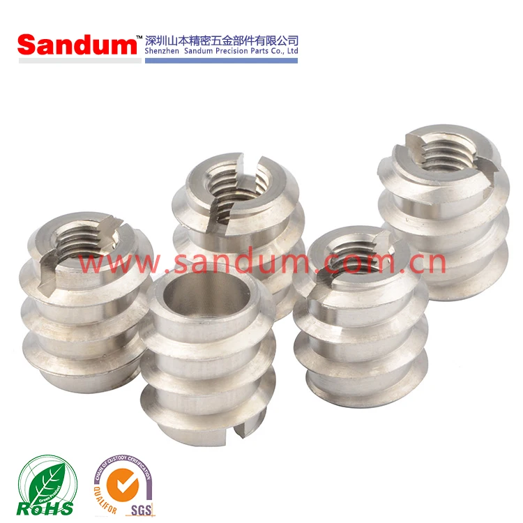 Nut Insert Flange Hex Drive Head Furniture Flanged Threaded Inserts ...