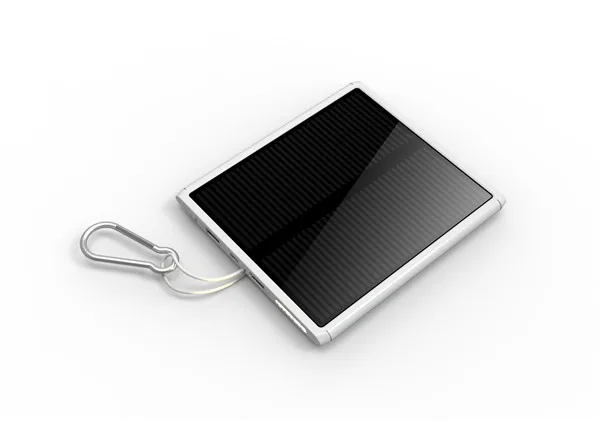 square ulrta thin external battery rechargeable outdoor solar power bank - ANKUX.COM