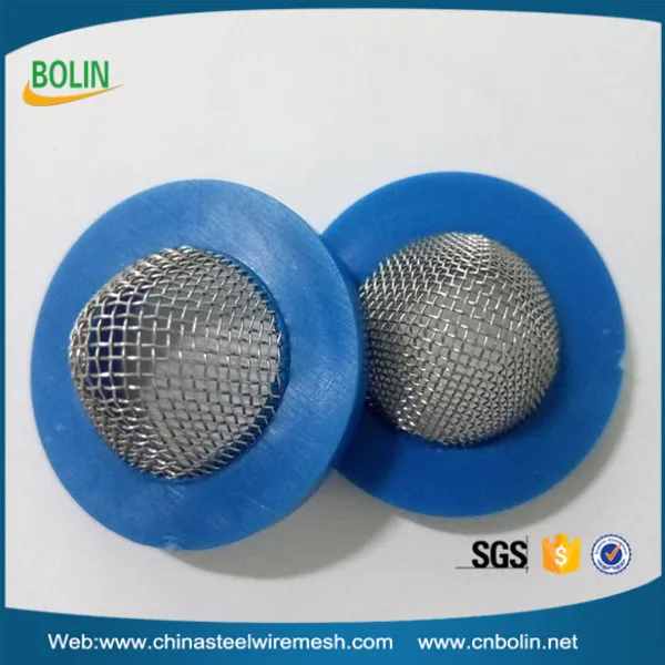 Stainless Steel Water Tap Filter Mesh Rubber Washers For Shower Head