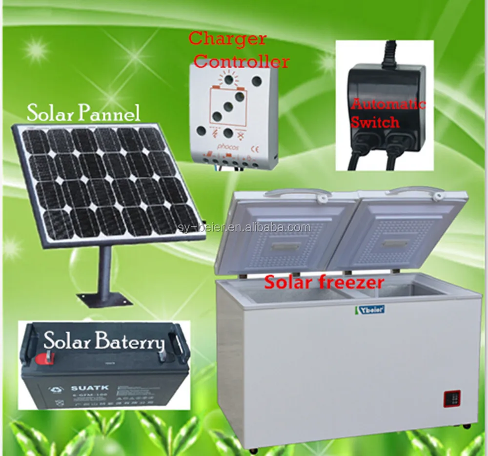 315l Dual Zone Solar Chest Fridge Freezer 12v 24v Solar Freezer Buy