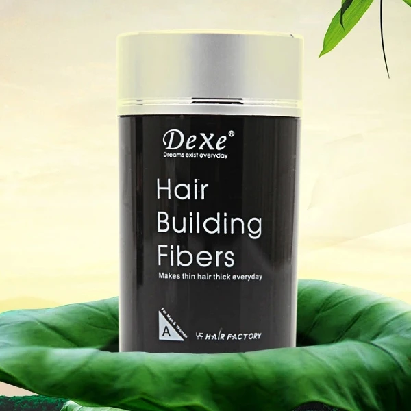 Hair Building Fibers Dark Brown Dexe Cotton Fiber The 3rd Generation Of