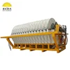 Energy efficient silica sand tailing processing dewatering disc filter