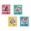 Educational Cartoon Animal Design Mini Plastic Sliding Puzzle Game