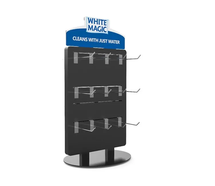 Counter Table Keychain Display Holder Groove Board Key Ring Display ...