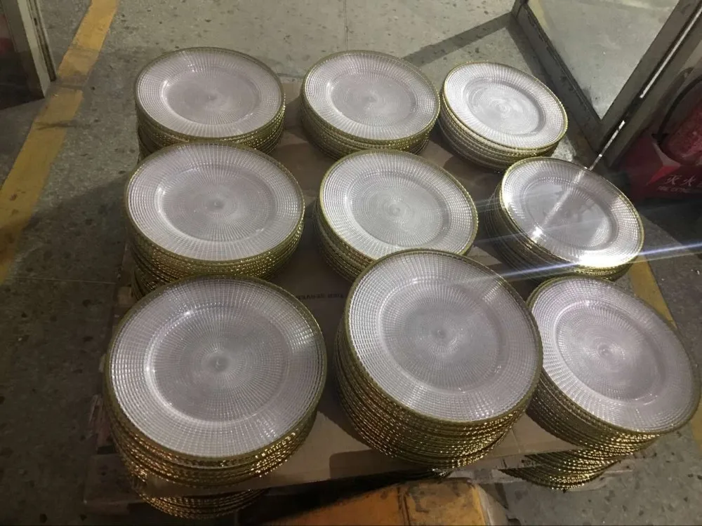Wholesale Under Plate Wedding Charger Plates Glass Plates Buy Charger