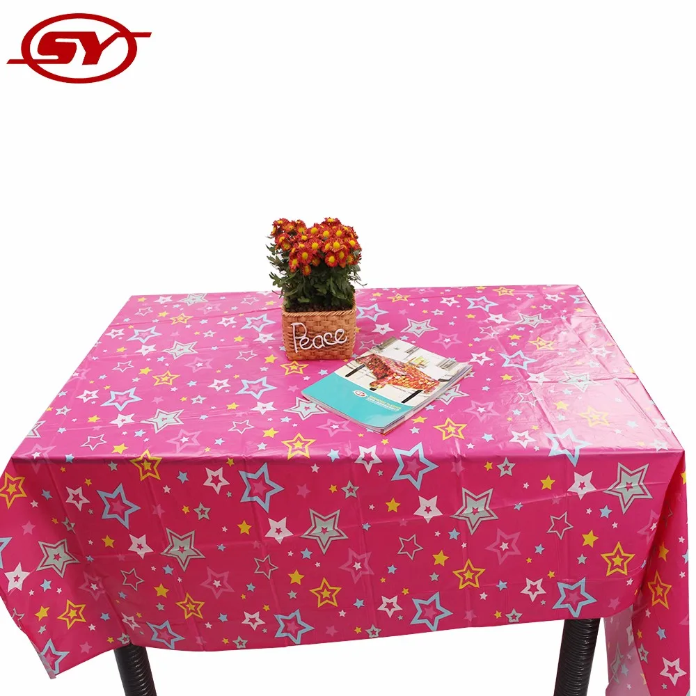 Custom Love Pattern Disposable Vinyl Tablecloth Buy Love Pattern