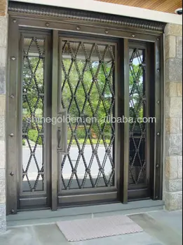 Fashionable Wrought Iron Sliding Door Design Buy Main Door Design Single Door Design Glass Sliding Doors Product On Alibaba Com