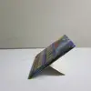 handmade optic fiber craft diwali greeting card