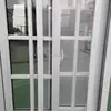 Two sashes sliding pvc windows with mosquito screen plastic upvc grilled sliding windows cool breeze pvc windows for hot weather