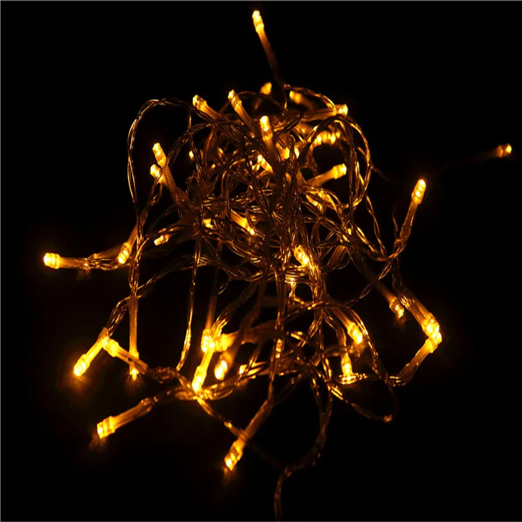 New products china supplier multicolor led string lights outdoor decorative string  light yellow string