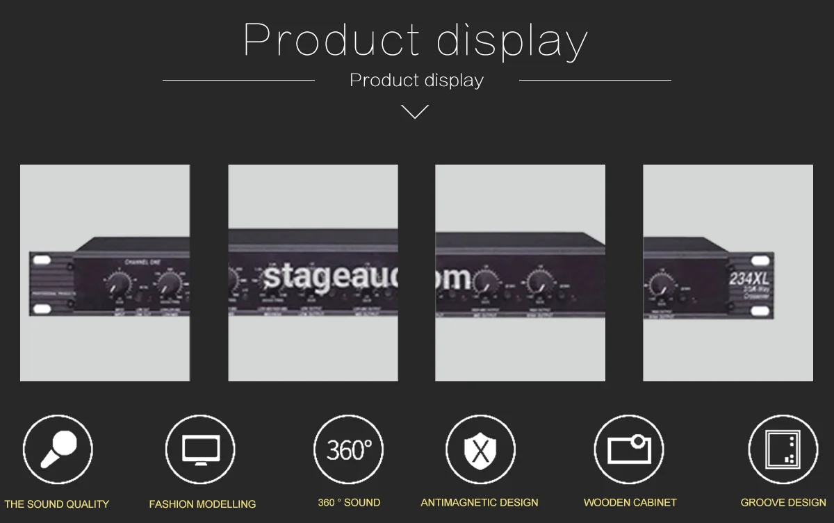 Audio Stereo 3-way Crossover 234xl - Buy Crossover,Audio Crossover,3 ...