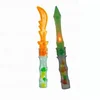 Weapon Shape Lighting Toys Candy Light Up Plastic Sword Toy