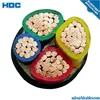 0.6/1kv VCT cable 2C 3C 4C+E 2.5 4 6mm2 Cu pvc insulation pvc sheath Low Voltage Type cable multi cores