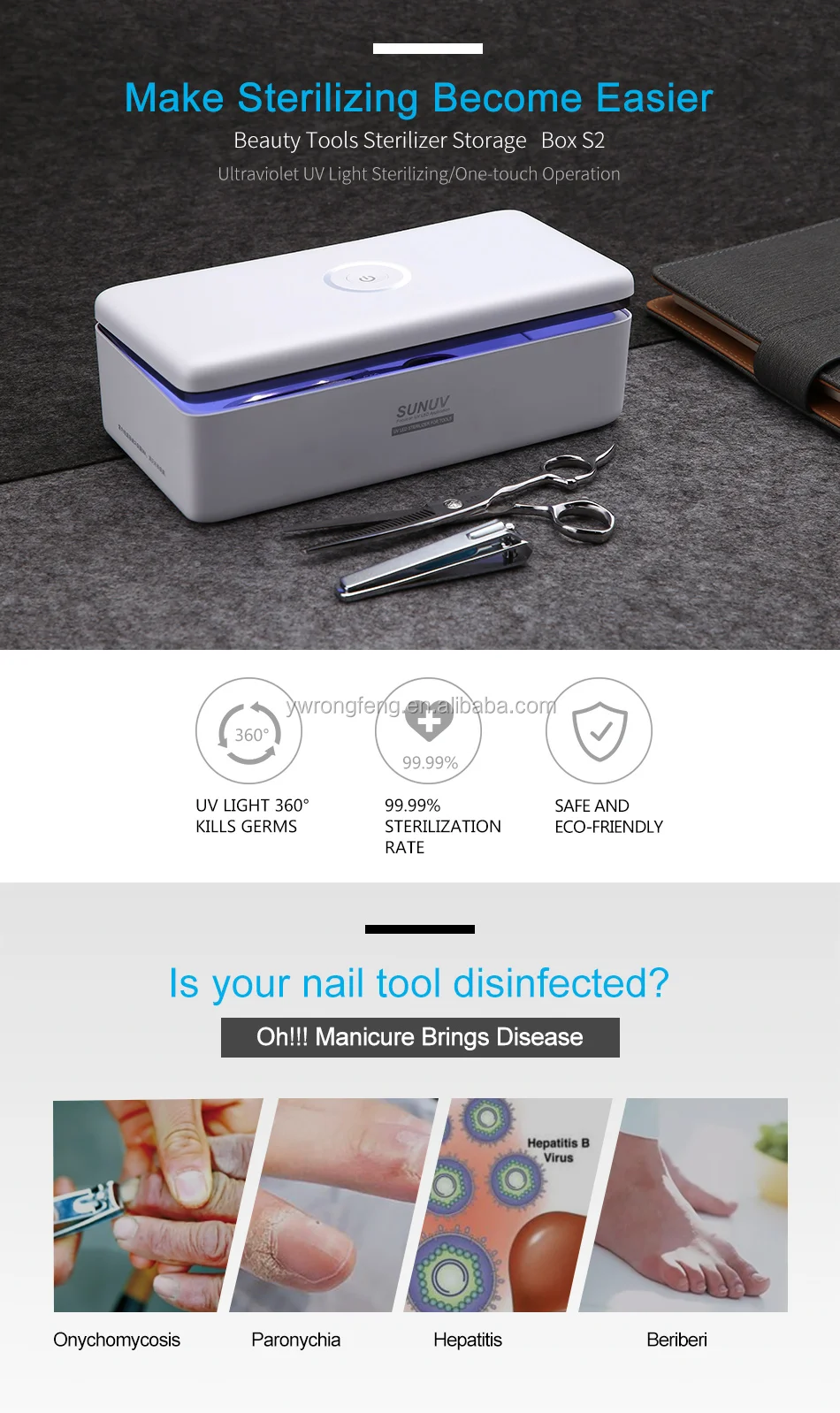 new beginnings portable 4 in 1 uv steriliser