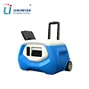 28L Plastic Cooler Box with Bluetoote Speaker, Beach Cooler Box with Wheel