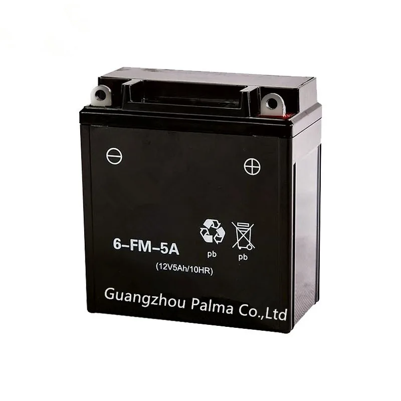 6-mfq-5 Yb5l-b Motorcycle Battery Hot Sale In Pakistan 广州八马蓄电池有限公司