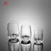 High temperature resistance disposable transparent plastic drinking cup skeleton wine glass