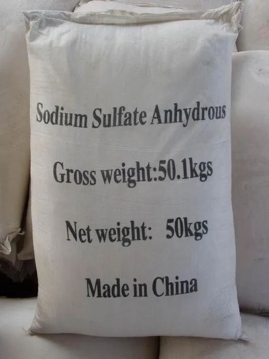 Sodium sulfate Na2SO4