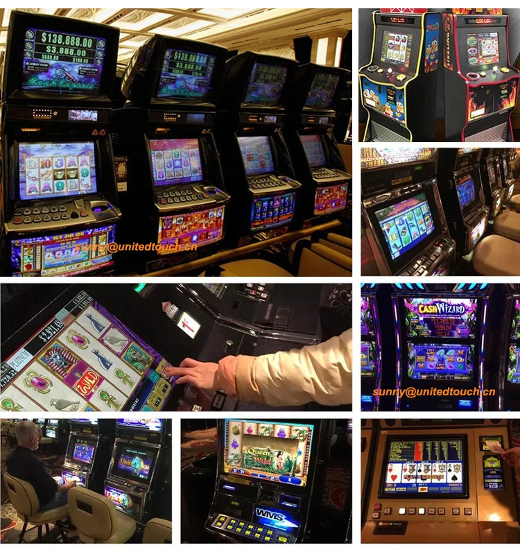 Slot machine touch screen replacement parts