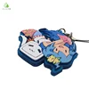 Cute cartoon girl series custom soft pvc key chain and colorful gril and boy shape phone string holder straps