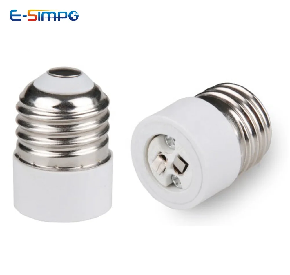 E26 E27 to GX5.3 MR16 GY5.3 Lamp Holder Socket Adapter  E27 to MR16 Spotlight Base Adapter Converter