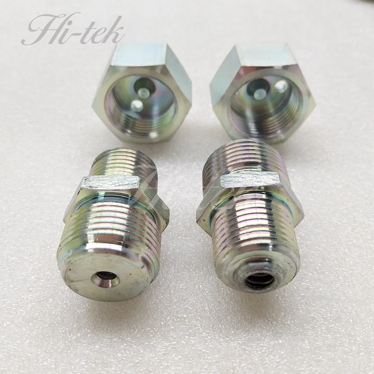 10000psi 4140 Material Zinc Plated High Pressure Grease Injection