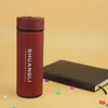 480ml Matte Wine Red Color Double Wall Stainless Steel Thermos Vacuum Flask