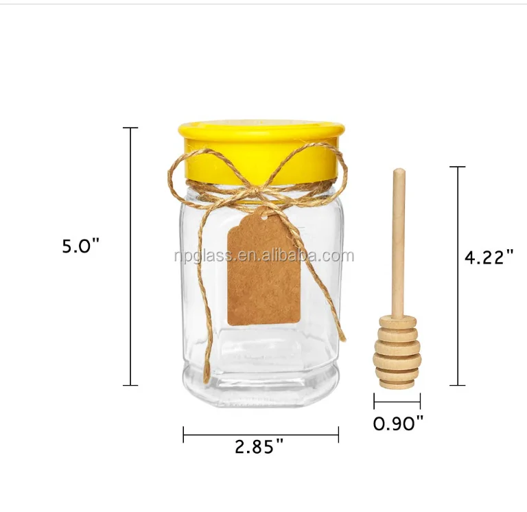 500ml 1000ml Size Glass Honey Storage Container Jars Buy 500ml Clear