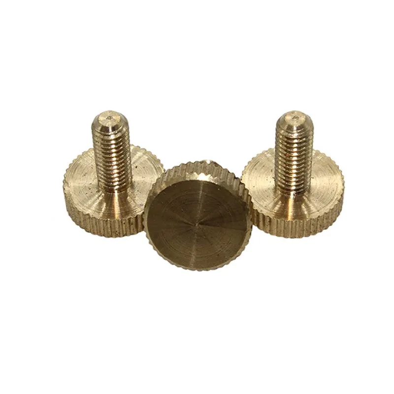 
Brass Knurled-Head Thumb Screws 
