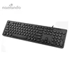 USB Cable Backlight Game Desktop Keyboard 104 Key Round Keyboard Cap