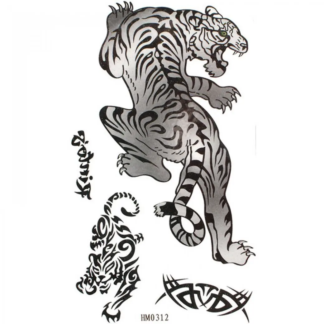 Водяной тигр тату
