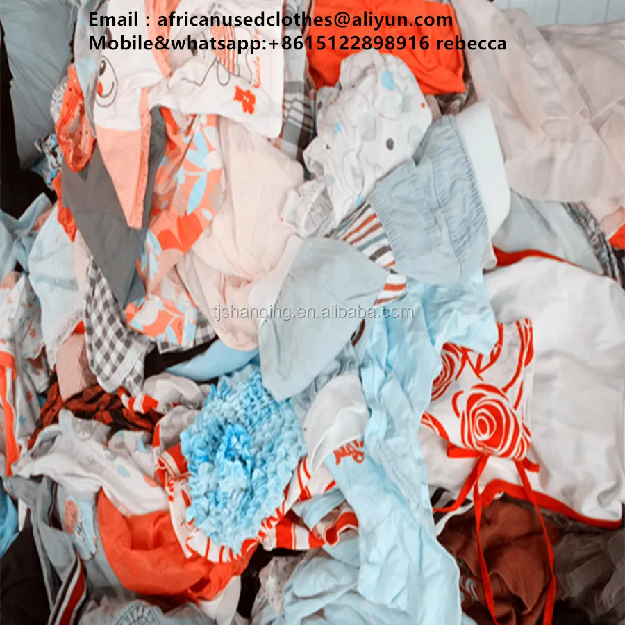 Pakaian bekas/taffeta bahan musim panas memakai untuk anak 