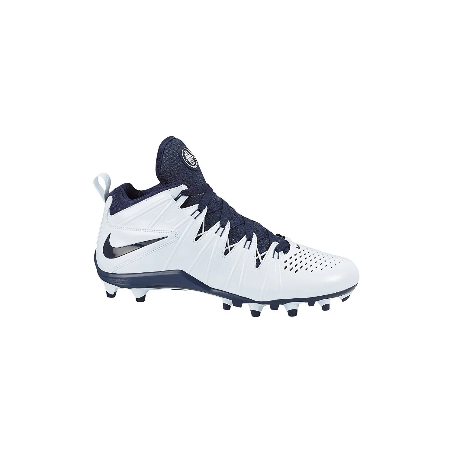 Cheap New Nike Football Shoe, find New Nike Football Shoe deals on ... Get Quotations · Mens Nike Huarache 4 Lax 616296 141 White Navy Football Cleat Shoe (MEN SIZE 10