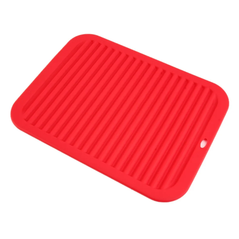 Dishwasher Safe Silicone Drying Mat For Dishes,Silicone Antibacterial