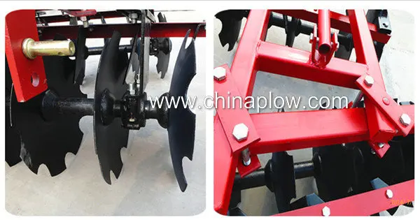 Farm disc harrow with small tractor 3-point disc harrows