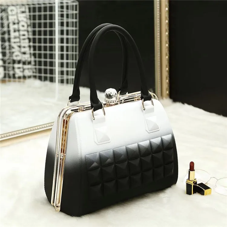 pvc material handbags