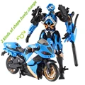 Motorcycle Model Transformative Al West Carroll Robot Car Action toys Anime Plastic Toys Action Figure Boys