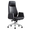 AODA Office Seating Aluminum Base Office Chair Executive PU Leather Boss Chair