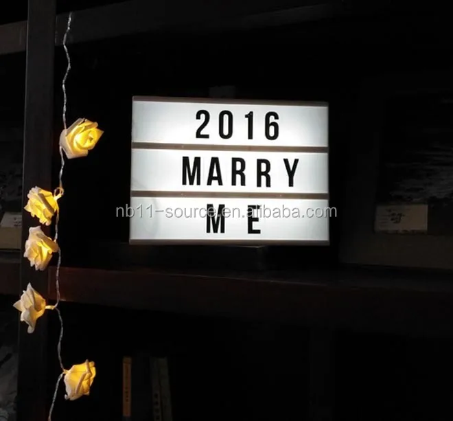 Diy Numbers And Letters Advertising Led Light Box Buy Diy Light Box Led Tracing,Message Board