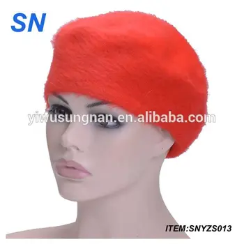 Autumn Winter Hat Women Winter Fashion Rabbit Hair Cap Christmas