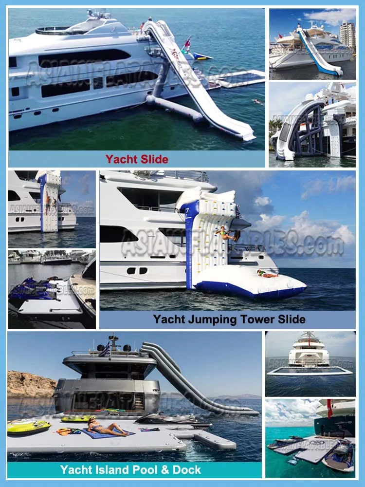 Inflatable Yacht Slide Boat Slide Inflatable Water Slide For Boat Buy