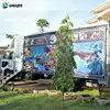 2018 Newest Truck Mobile 9D Cinema With Electric Motion Chairs