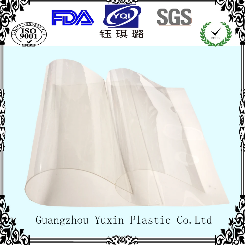 Alibaba High Quality Transparent Clear Tpu Plastic Sheet For Waterprood
