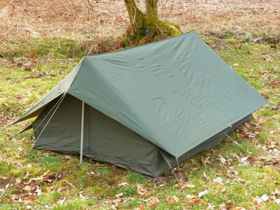 Dubbele Lagen Ridge Franse Militaire Tent Buy Franse 2 persoons Franse leger tent groen | Tenten | Military