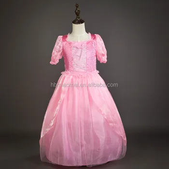 princess dress pink colour