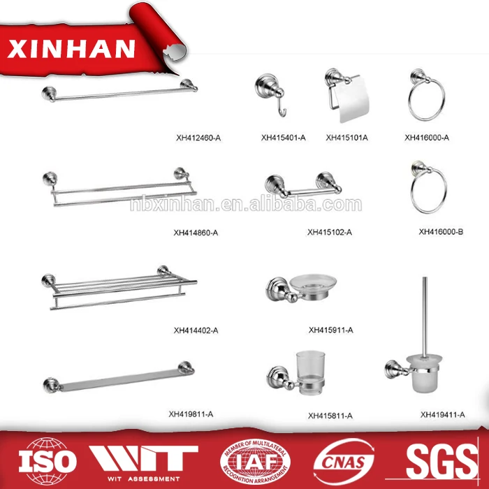 Nombre de accesorios de baño. alta calidad de accesorios de baño set