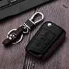 Das Auto 4D Style leather New stylish car key case for VW Golf 7 GTI R MK7 Tiguan 2017 Skoda Octavia A7 customize OEM welcome