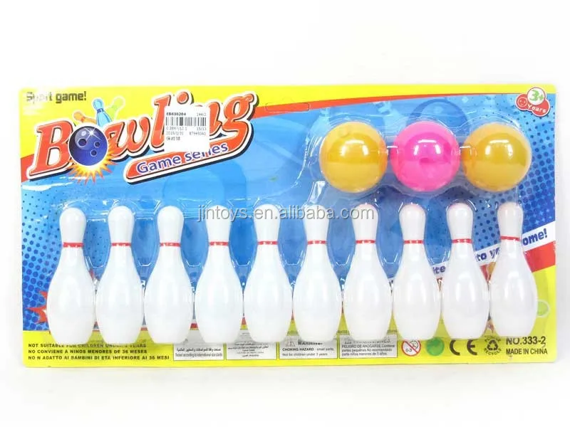 mini bowling toy
