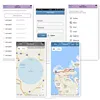fleet management Web Based gps tracking software with open source code and android / ios / iphone app